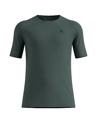 ODLO | Herren Shirt Merino 200 | dunkelgrün